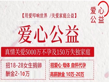 蕲春捐卵助孕生子 爱心志愿者招募